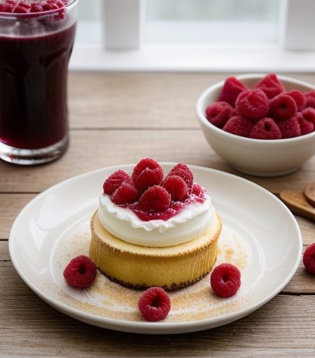 Creamy Raspberry Fondue recipe image