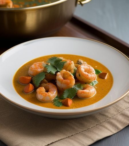 Creamy Shrimp Curry recipe image