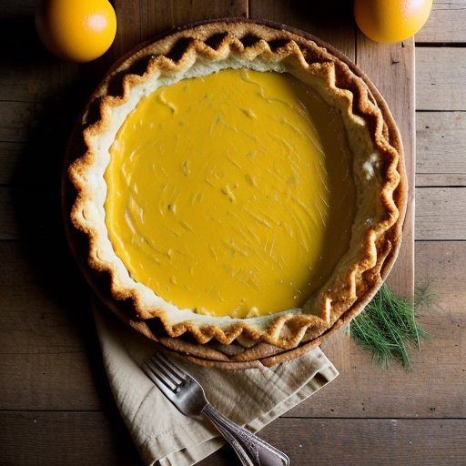Creamy Smoked Salmon & Dill Tart recipe image