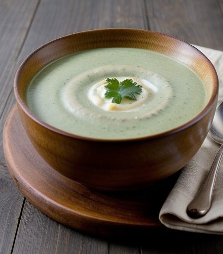 Creamy Spinach Soup (Lf recipe image