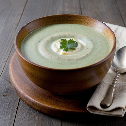 Creamy Spinach Soup (Lf recipe image