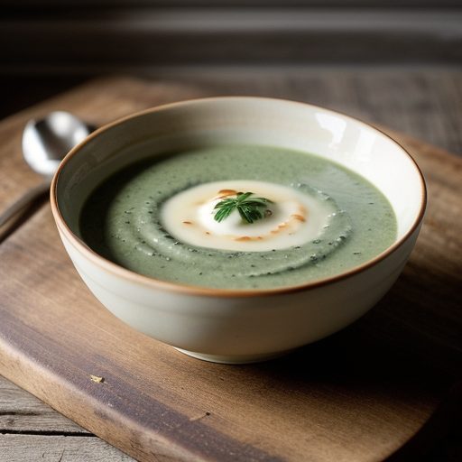 Creamy Spinach Soup recipe image