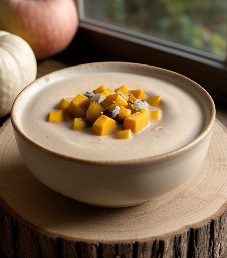 Creamy Squash~ Apple~ & Corn Bisque recipe image