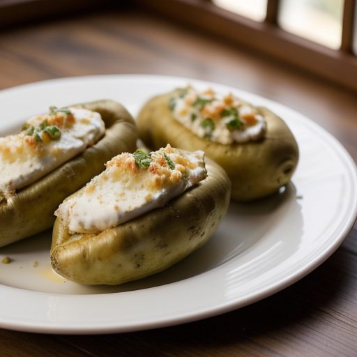 Creamy Stuffed Potatoes recipe image