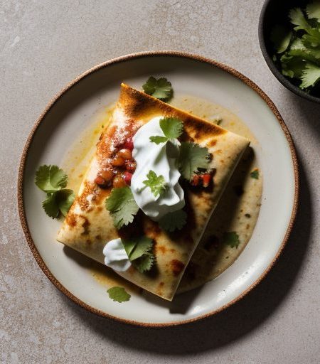 Creamy Swiss Enchiladas recipe image