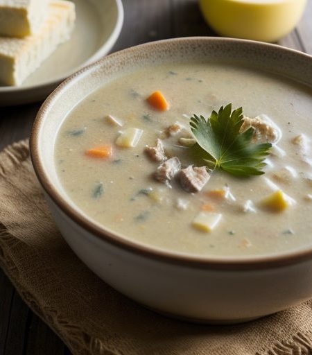 Creamy Turkey Soup recipe image
