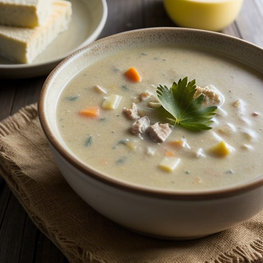Creamy Turkey Soup recipe image