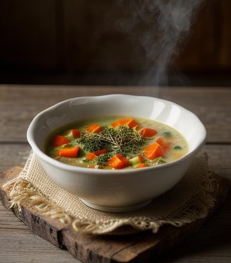 Creamy Vegetable Chowder recipe image