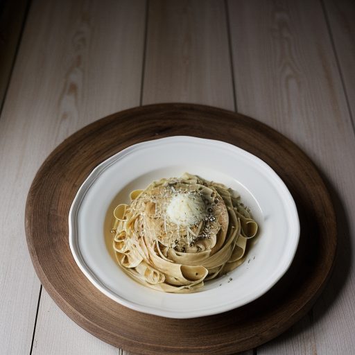 Creamy Vegetables and Fettuccine recipe image