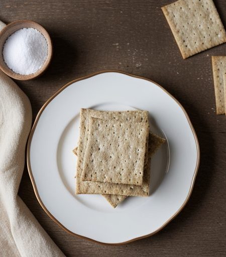 Creamy Whole-Wheat Crackers recipe image