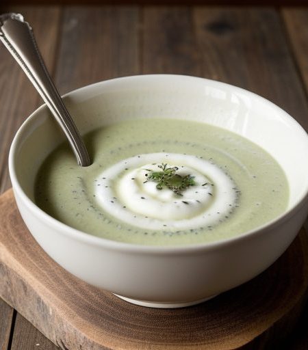 Creamy Zucchini Soup recipe image
