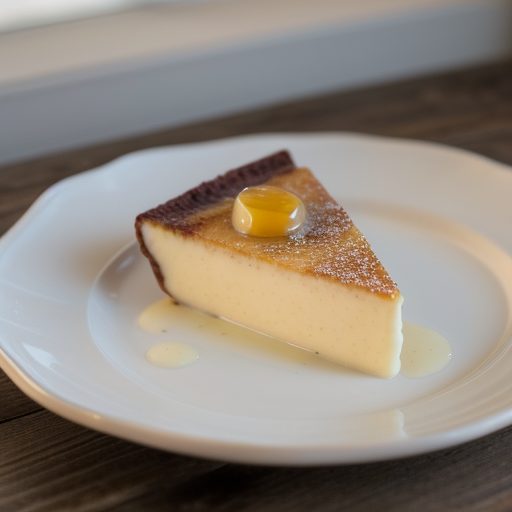Creme Bachique (White Wine Custard With Honey recipe image