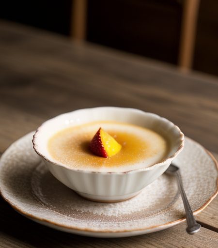 Creme Brulee Aux Fruits (Creme Brulee With Fruits recipe image