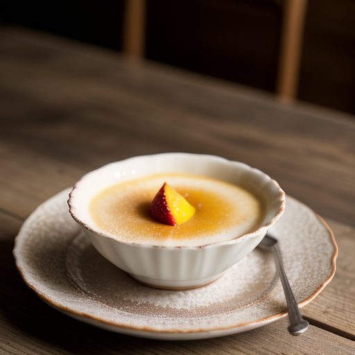 Creme Brulee Aux Fruits (Creme Brulee With Fruits recipe image