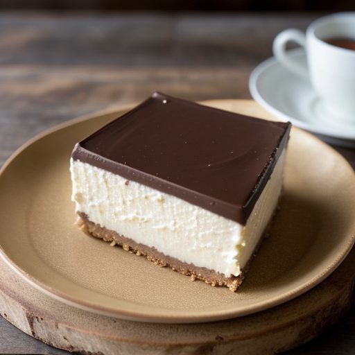 Creme De Menthe Cheesecake Squares recipe image