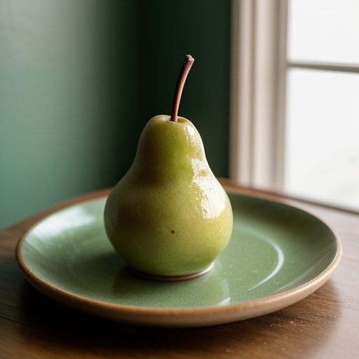 Creme De Menthe Pears recipe image
