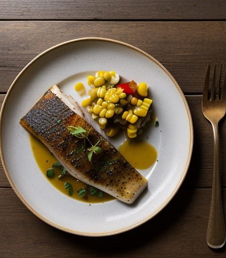 Creole Baked Cod recipe image