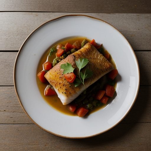 Creole Baked Fish recipe image