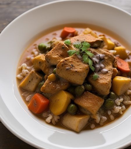 Creole Chicken Casserole recipe image