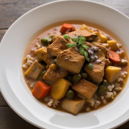 Creole Chicken Casserole recipe image