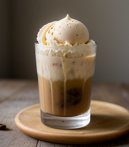 Creole Coffee Ice Cream Punch recipe image