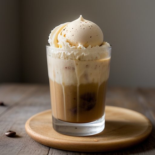 Creole Coffee Ice Cream Punch recipe image