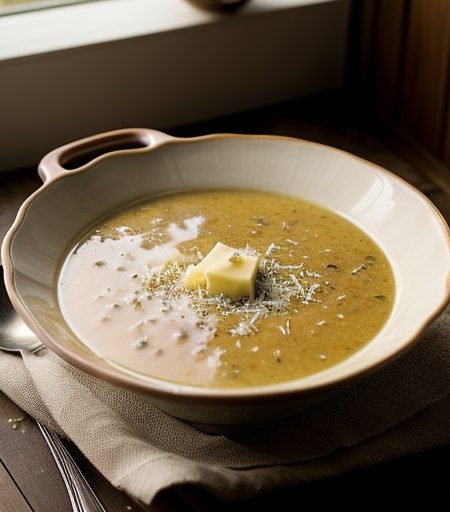 Creole Garlic Soup recipe image