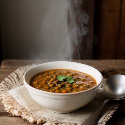 Creole Lentil Soup recipe image