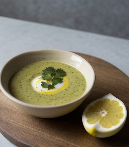 Creole Mustard and Roasted Poblano Dipping Sauce recipe image