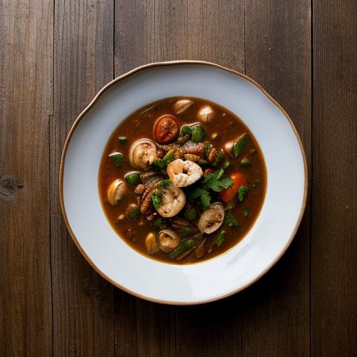 Creole Seafood Gumbo From Tony Burke recipe image