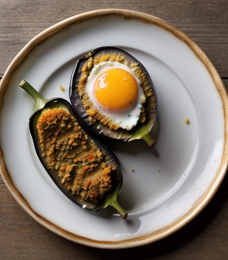 Creole Stuffed Eggplant recipe image