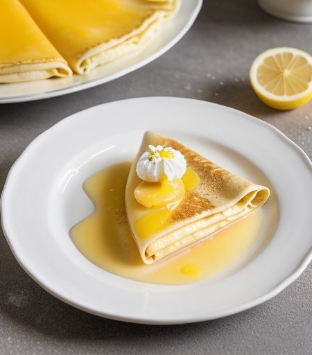 Crepes Suzette From Ron Plaice in Blackpool: recipe image