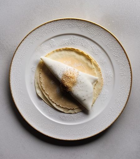 Crepes a La Neige (Crepes With Snow recipe image