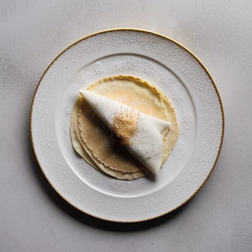 Crepes a La Neige (Crepes With Snow recipe image