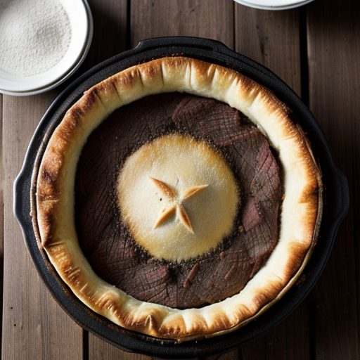 Crescent-Topped Beef Pot Pie recipe image