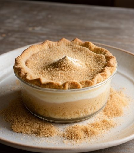 Crisp Apple Cream Pie recipe image