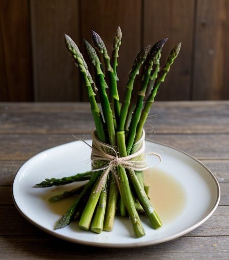 Crisp Asparagus in Oyster Sauce recipe image