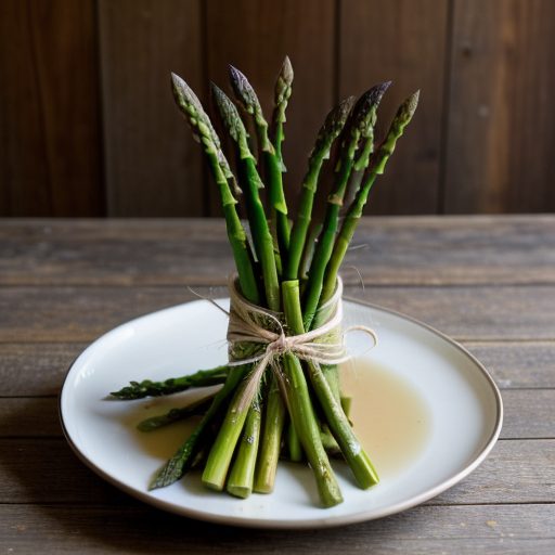 Crisp Asparagus in Oyster Sauce recipe image