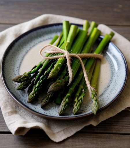 Crisp Asparagus in Oyster Sauce recipe image