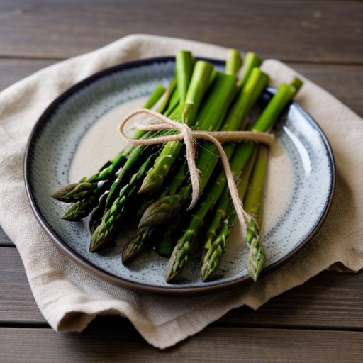 Crisp Asparagus in Oyster Sauce recipe image