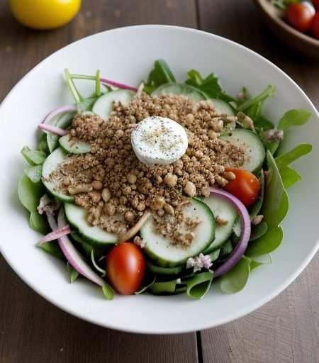 Crisp & Cool Middle Eastern Salad recipe image