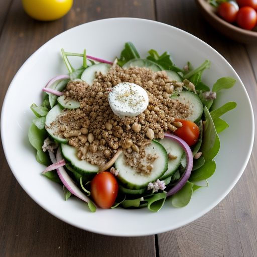Crisp & Cool Middle Eastern Salad recipe image