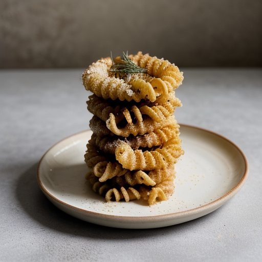 Crisp-Fried Pasta Nibbles recipe image
