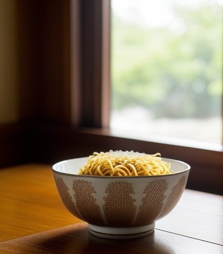 Crisp-Fried Vegetarian Noodles recipe image