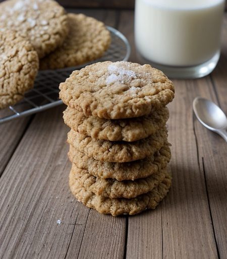 Crisp Sunflower Cookies recipe image