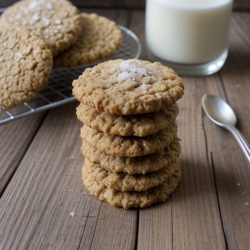 Crisp Sunflower Cookies recipe image