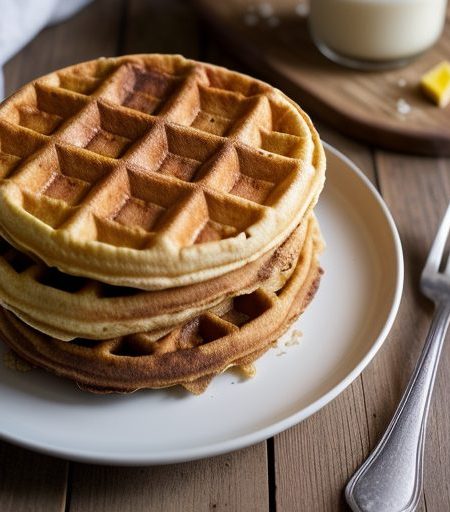 Crisp Waffles recipe image