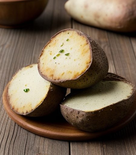 Crisped Baked Potatoes recipe image