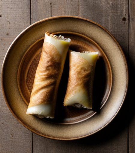 Crispy Baked Egg Rolls recipe image