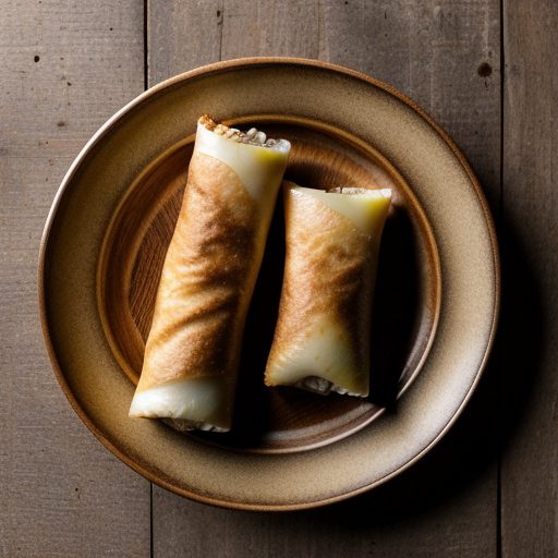 Crispy Baked Egg Rolls recipe image